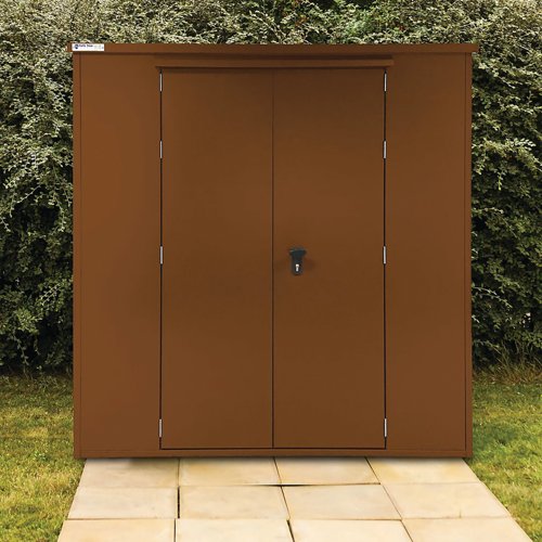 Safestor Ryedale Metal Storage Unit Clay Brown SFSC018-317