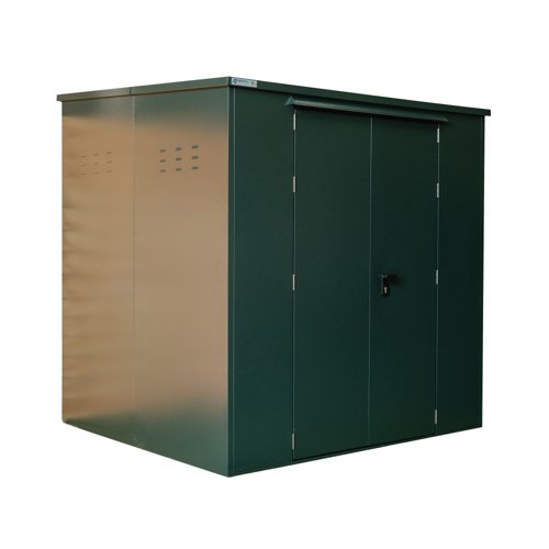 Safestor Ryedale Metal Storage Unit Fir Green SFSC018-318