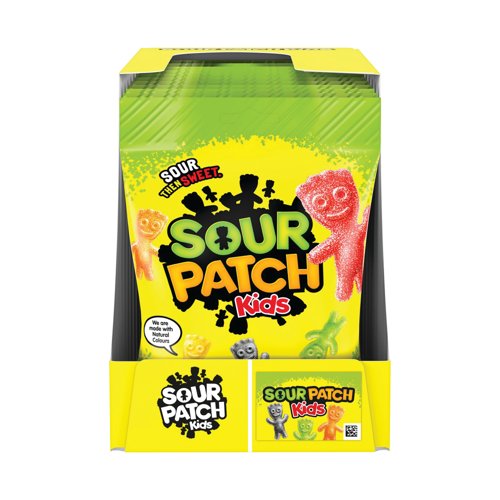 Sour Patch Kids Original Gum Sweets 130g (Pack of 10) 4307036