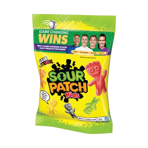 Sour Patch Kids Original Gum Sweets 130g (Pack of 10) 4307036