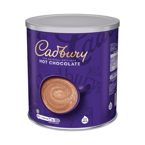 Cadbury Hot Chocolate Powder Original Drinking Tub 960802