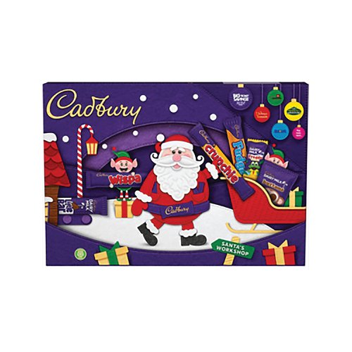 Cadbury Chocolate Christmas Medium Selection Pack 125g