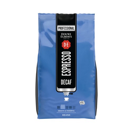 Douwe Egberts Espresso Dark Roast Decaf Classic Coffee Beans 500g 4057089 Hot Drinks KS04331