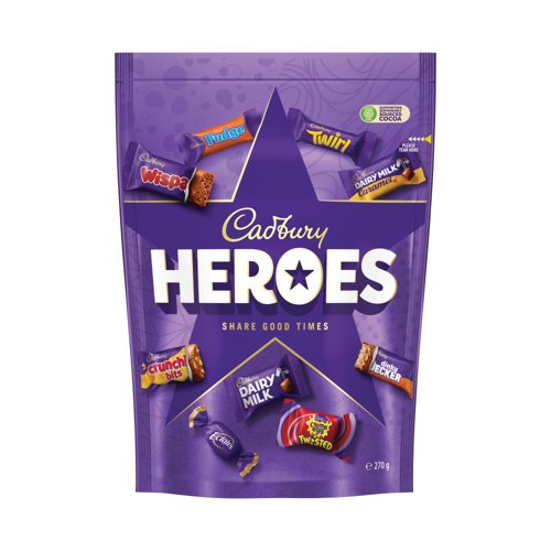 Cadbury Heroes Pouch 300 Grams