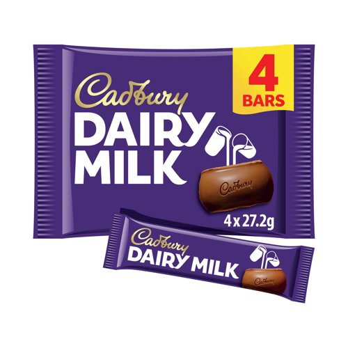 Cadbury Dairy Milk 108.8g/4x27.2g (Pack of 14) 4264471