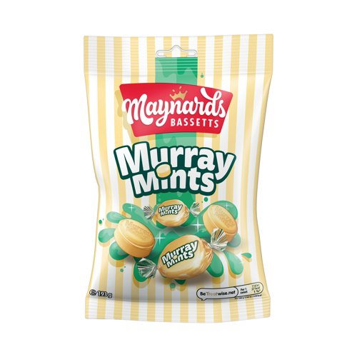 Maynards Murray Mints 193g Bag (Pack of 12) 4015024