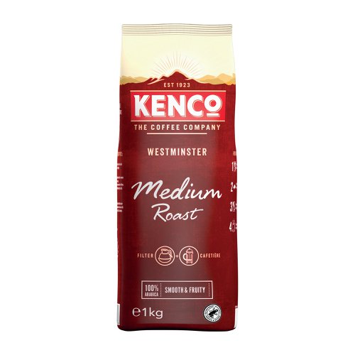 Kenco Westminster Filter Coffee is an Arabica medium roast with a smooth and fruity taste. Carefully selected beans, ground for you to enjoy the delicate fruity aromas and velvety smooth taste. Suitable for use in both filter and cafetiere brewing. Rainforest Alliance Certified.