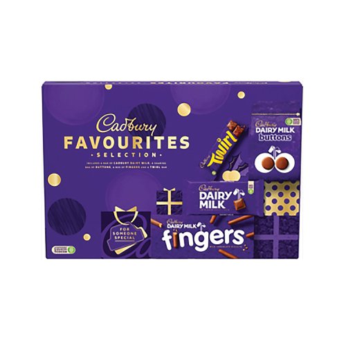 Cadbury Favourites Chocolate Selection Box 370g