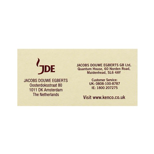 Kenco Smooth White Coffee with Sugar Sachets 12.6g (Pack of 8) FOKEN043