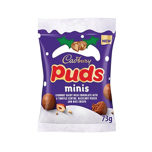 Cadbury Mini Puds Bag 73g