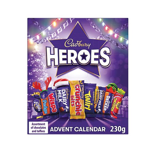 Cadbury Heroes Chocolate Advent Calendar 230g