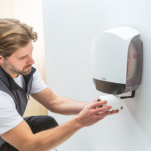 Katrin Toilet Roll Gigant S Dispenser White 82117