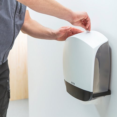 Katrin Toilet Roll Gigant S Dispenser White 82117