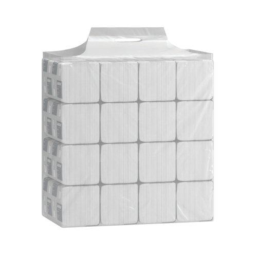 Katrin Plus C-Fold Paper Towels 2-Ply White Pack of 16 92512