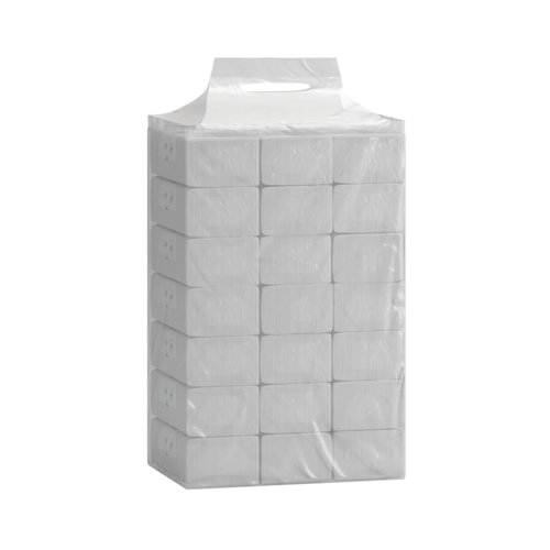 Katrin Plus 2-Ply Z Fold Paper Hand Towels Easy Pick White (Pack of 21) 92932