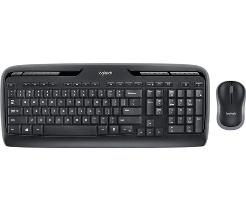 Logitech Black MK330 Wireless Keyboard/Mouse Combo 920-003986