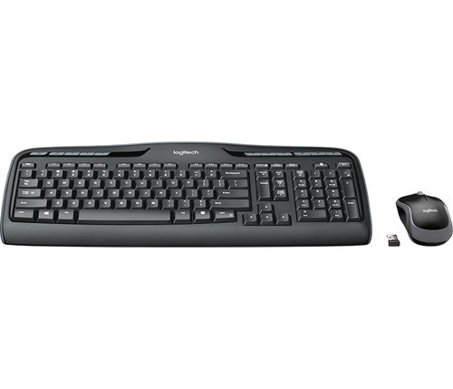 Logitech Black MK330 Wireless Keyboard/Mouse Combo 920-003986