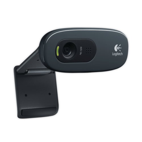 Logitech C270 Webcam 3 MP 1280x720 Pixels USB2.0 Black 960-001063