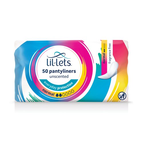 Lil-Lets Sanitary Essential 50 Liners Pack of 24 96ESS50