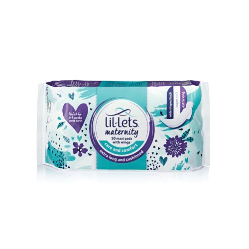Lil-Lets Sanitary Extra Protection Maxi 10 Pads Pack of 3 94EPM10SRP