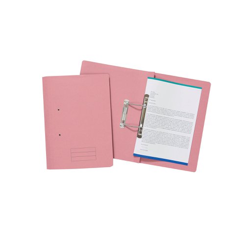 Spiral Files 285gsm Foolscap Pink (50 Pack) TFM50-PNKZ | Exacompta