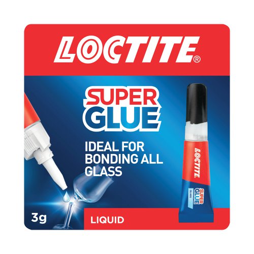 Loctite Super Glue Glass 3g LO14560