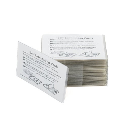 Pelltech Self-Laminating Card 66x100mm (Pack of 100) PLG25250