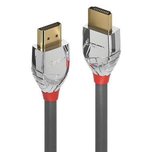 Lindy Cromo Line High Speed HDMI 2.0 Cable 2m Grey 37872