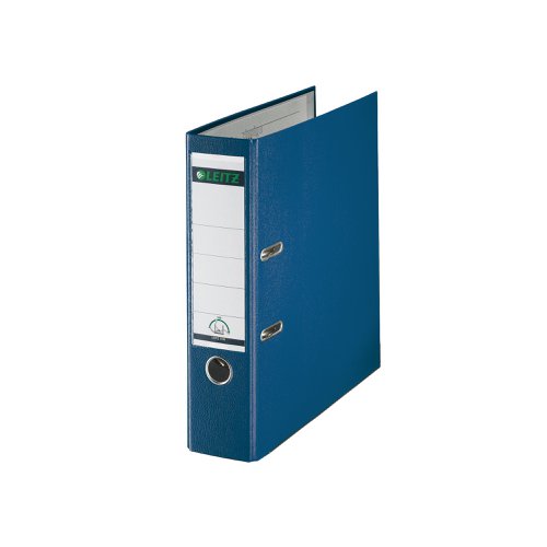 Leitz 180 Lever Arch File Poly 80mm A4 Blue (Pack of 10) 10101035 | ACCO Brands