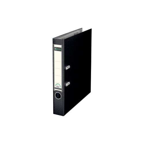 Leitz 180 Lever Arch File Poly 50mm A4 Black (Pack of 10) 10151095 | ACCO Brands