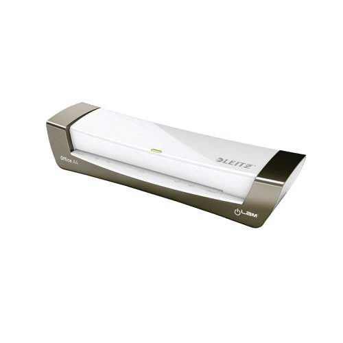 Leitz iLAM Office Laminator A4 Silver/White 72511084