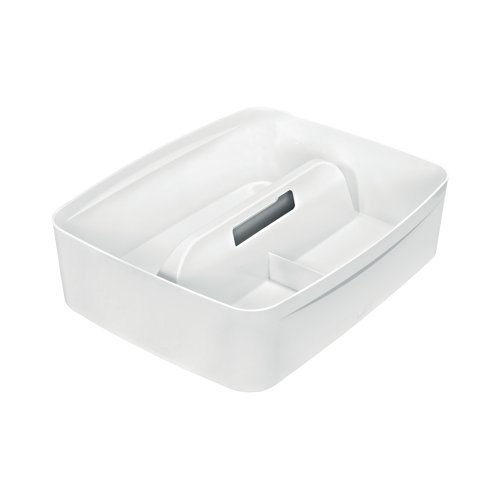 Leitz MyBox Organiser Tray with Handle Large White 53220001