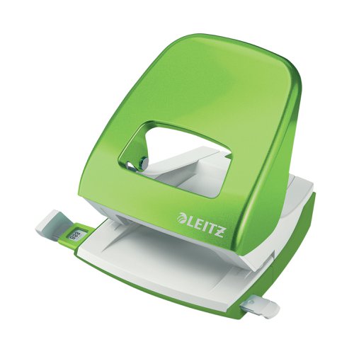 Leitz NeXXt WOW Metal Office Hole Punch 30 sheets Green 50081054