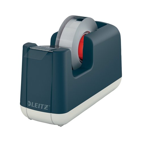 Leitz Cosy Tape Dispenser with Tape Heavy Base Velvet Grey 53670089