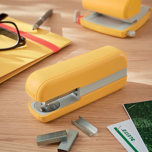 Leitz Cosy Stapler Capacity 30 Sheets Warm Yellow 55670019