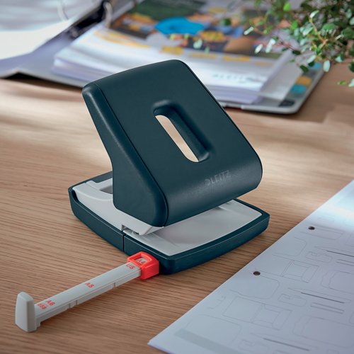 Leitz Cosy Hole Punch 30 Sheets Velvet Grey 50040089