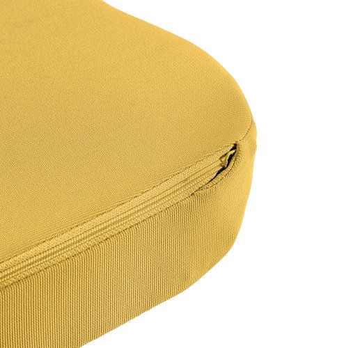 Leitz Ergo Cosy Seat Cushion 355x455x75mm Warm Yellow 52840019