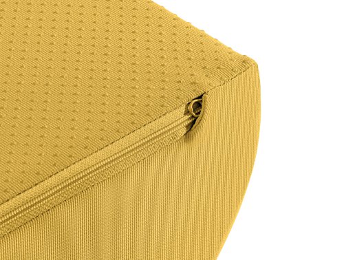 Leitz Ergo Cosy Foot Rest 260x405x140mm Warm Yellow 53710019 | ACCO Brands