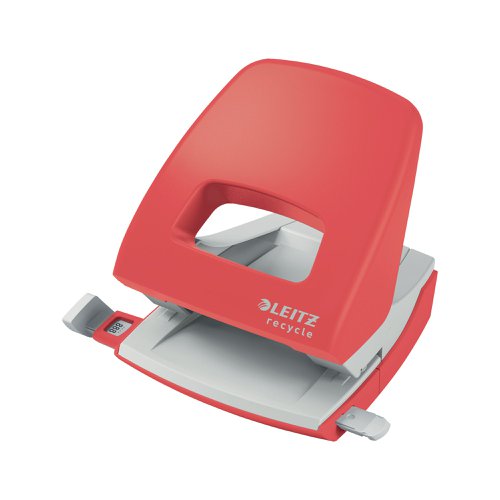 Leitz Recycle NeXXt Hole Punch 30 Sheets Red 50030025 | ACCO Brands