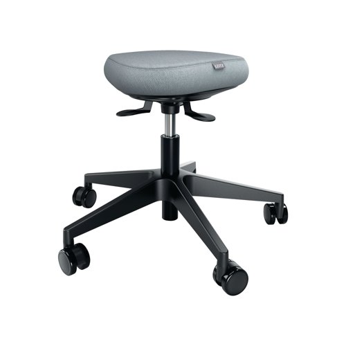 Leitz Ergo Active Wobble Stool with Easy Roll Castor Wheels 65770095
