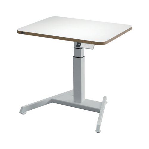 Leitz Ergo Electric Sit/Stand Desk + Stand Up Reminder Small 800x600x25mm 65341001