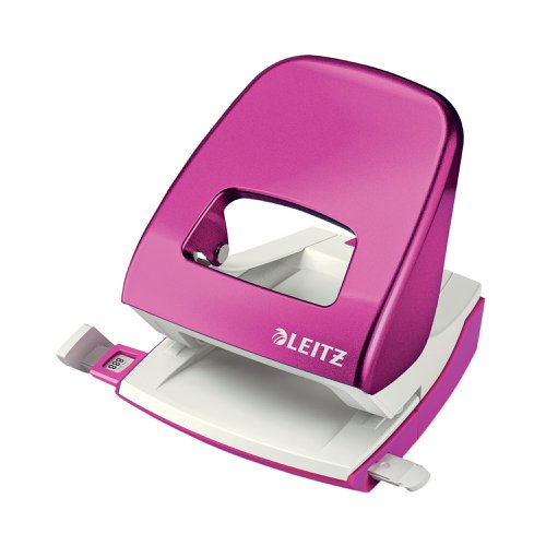 Leitz NeXXt WOW Metal Office Hole Punch Metallic Pink 50081023 | ACCO Brands