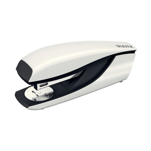 Leitz NeXXt WOW Metal Office Stapler 30 sheets Pearl White 55021001