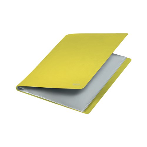 Leitz Recycle Display Book 20 Pocket A4 Yellow (Pack of 10) 46760015 Display Books LZ61091