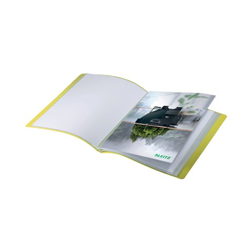 Leitz Recycle Display Book 20 Pocket A4 Yellow (Pack of 10) 46760015