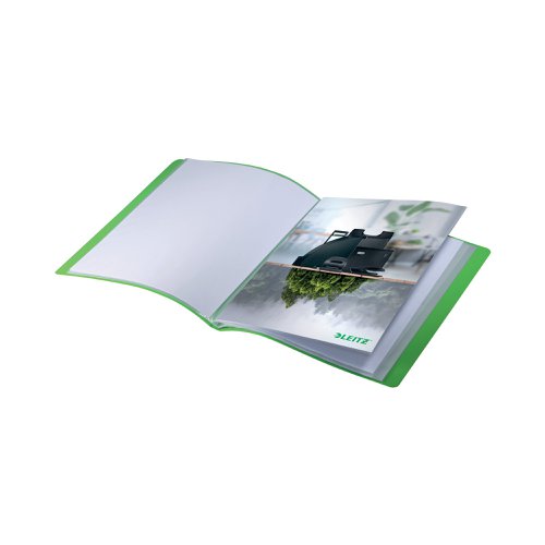 Leitz Recycle Display Book 20 pocket A4 Green (Pack of 10) 46760055 | ACCO Brands