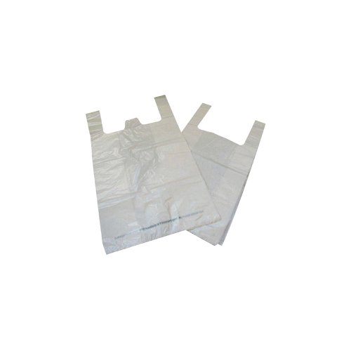 Carrier Bag Biodegradable White (1000 Pack) MA21135 | Antalis Limited