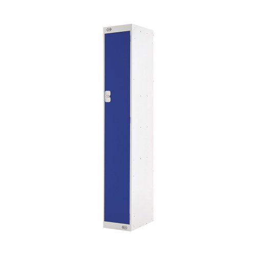 Single Compartment Locker 300x450x1800mm Blue Door MC00037