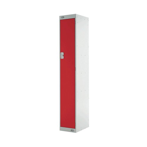 Express Standard Locker 1 Door 300x300x1800mm Red Deep MC00138