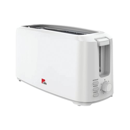 MyCafe 4 Slice Toaster White MC10159